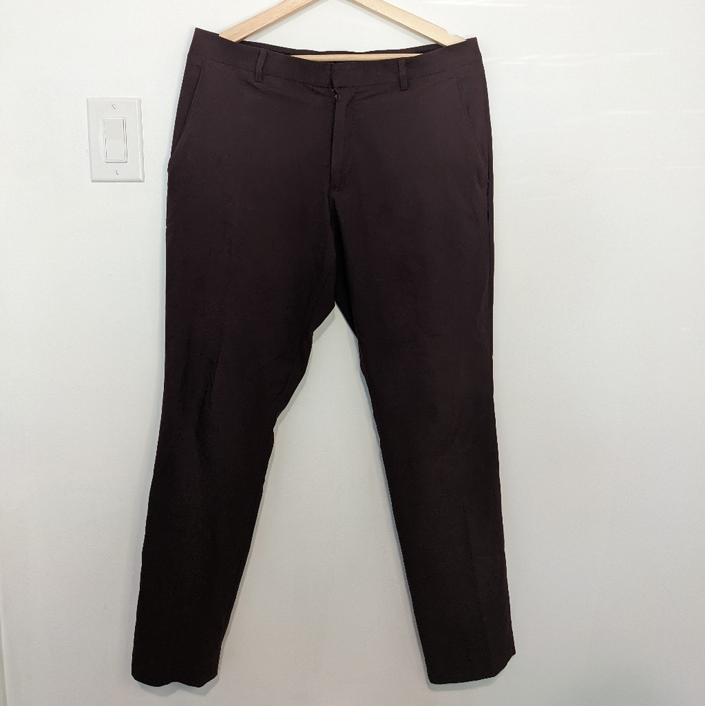 Burgundy Dress Pants